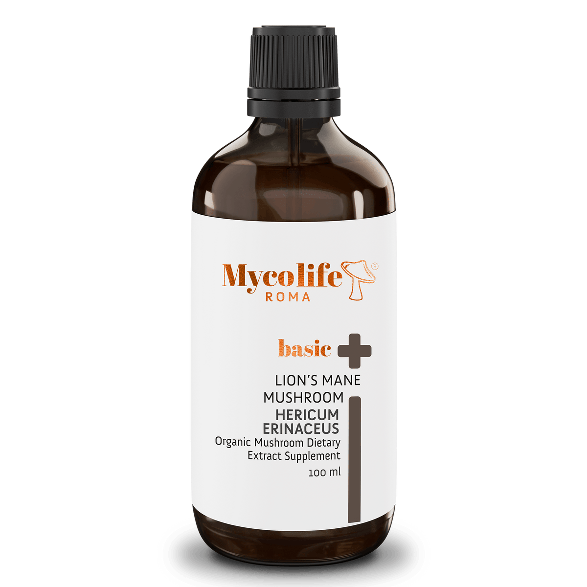 Mycolife Hericium (Lion's Mane) BASIC 100 ml – BIO dual-extraction alcohol-free extract